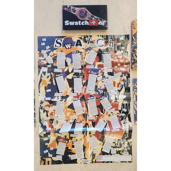 Swatch ROTELLA SET GZS04 1994 Specials Designed by Mimmo Rotella - Picture 8 of 17